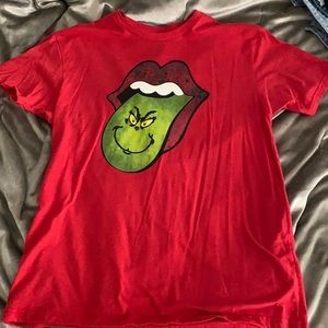 Grinch tongue print, Next Level Apparel